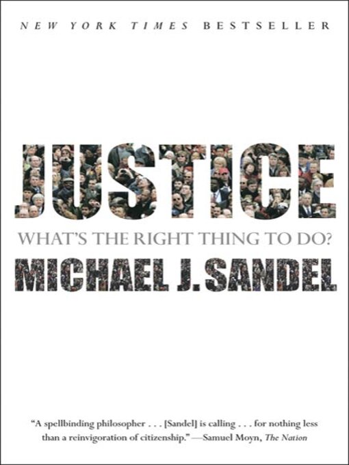 Title details for Justice by Michael J. Sandel - Wait list